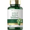 Holy Basil Capsules 1600mg | 200 Count | Leaf Extract Supplement | by Carlyle