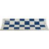 WE Games Tournament Chess Set with Deluxe Electric Blue Canvas Bag, Triple Weighted Chess Pieces with 4.0 inch King, Vinyl Roll-Up Chess Board 20 inches, Travel Chess Set for Adults