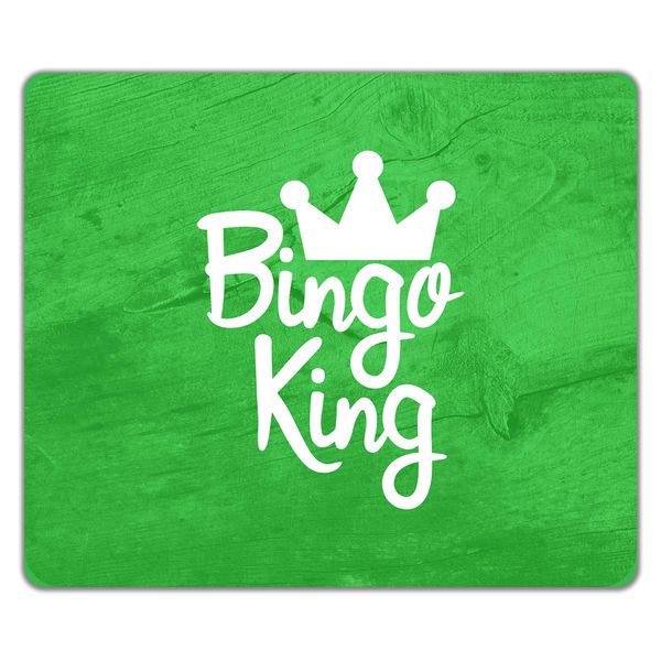 Shopagift Bingo King Mouse Mat Pad 24cm x 19cm