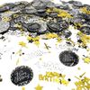 (PKT) Gold Celebration Swirl Decorations