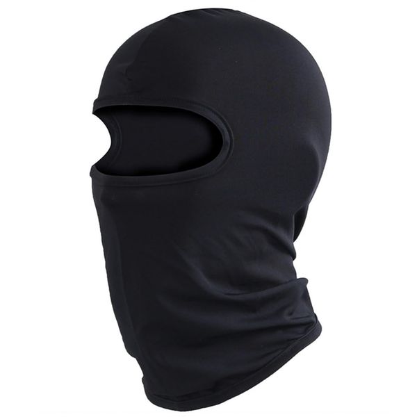 Balaclava Ski Mask Head Mask Full Face Mask Windproof Face Cover Sun UV Protection Scarf Men Women Outdoor Sport Cycling Cap (Black)