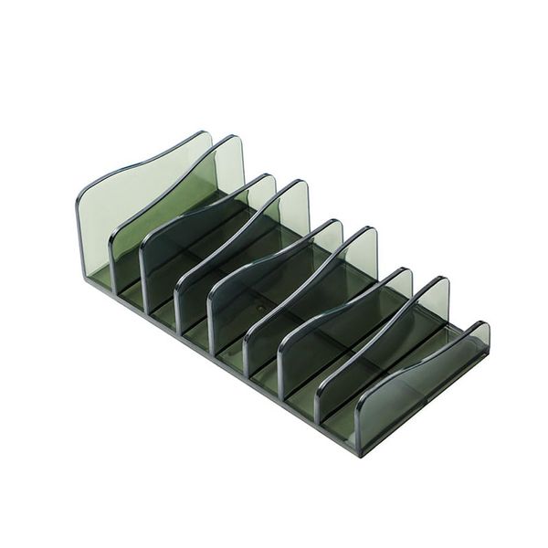 1 Piece Makeup Palette Organizer Acrylic Cosmetic Organizer 8-Section Eyeshadow Organizer Eyeshadow Blush Contour Palette Makeup Palette Cosmetic Organizer Eyeshadow Palette Organizer, Green