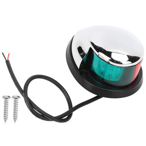 Alvinlite Yacht Navigation Lights, LED Navigation Lights, Bow Navigation Lights for Boat, Pontoon, Yacht, 12V