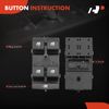 A-Premium Master Power Window Switch Compatible with Chevrolet Spark 2016 2017 2018 2019 2020 2021, Front Left Driver Side