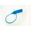 Blue 220mm Plastic Security Seals. High Strength Numbered Tags Pull Ties Anti-Tamper (500)