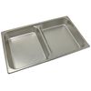 Winco SPFD2 2-1/2-Inch Divider Food Pan, Full Size