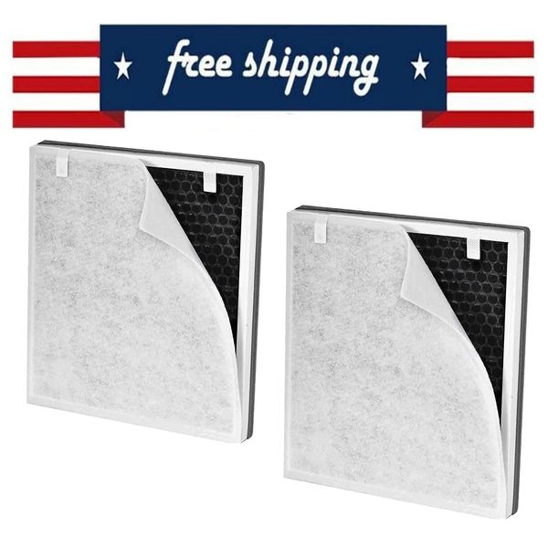 2 Pack Replacement H13 HEPA Filter For LEVOIT Vital 100 Air Purifier 100-RF