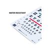 Snellen Chart with Red Green Lines 20 Feet