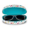 LAGO TERRA Memphis Print Hard Shell Sunglasses Case - White (Large)