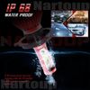 7"Inch LED GLASS Headlight round ORIGINAL CLASSIC LOOK Conversion Chrome pair H4