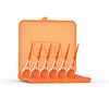 TePe Easy Pick Interdental Brush Orange - 36 Per Pack & Travel Case (6)