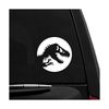 Jurassic T-rex White - Vinyl Vehicle Sticker