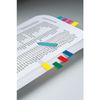 Post-it Flags Arrow 1/2"" Flags, Blue/Green/Purple/Red/Yellow, 20/Color, 100/Pack