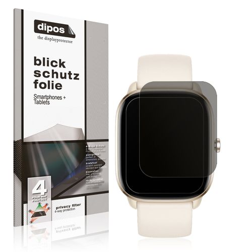 Screen Protector for Amazfit GTS 4 mini Privacy Filter 4-Way Protection dipos