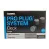 Starborn Pro Plug System Clam Shell PVC Composite Deck Boards, Covers 100 Sq Ft Includes Plugs Only