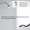 New High Pressure Rain Showerhead Fixed Shower Head Angle Adjustable