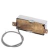 Alnicov 4 String Bass Guitar Humbucker Pickups,Silver