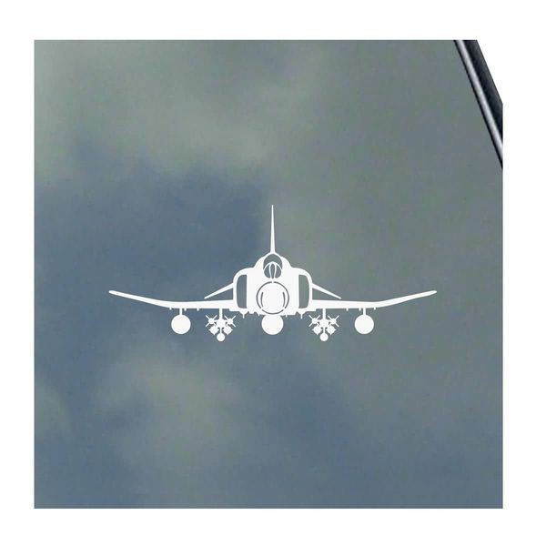 F-4E Phantom II Pilot Front Vinyl Sticker Decal Air Force Veteran Vietnam