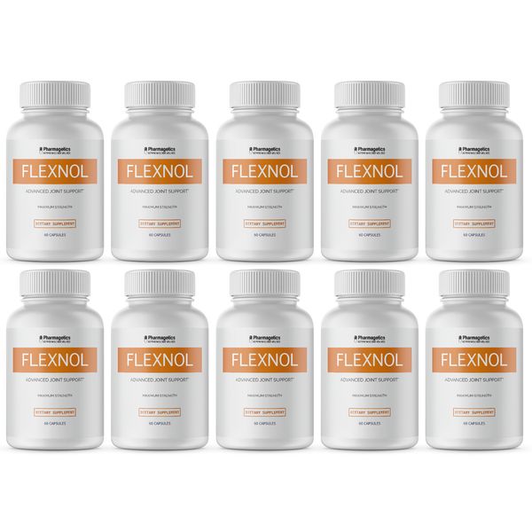 Flexnol Advanced Joint Support 10 Bottles 600 Capsules