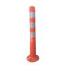 Pole cone "guide pole" height 29.9 inches (760 mm) type (soft cone) for asphalt