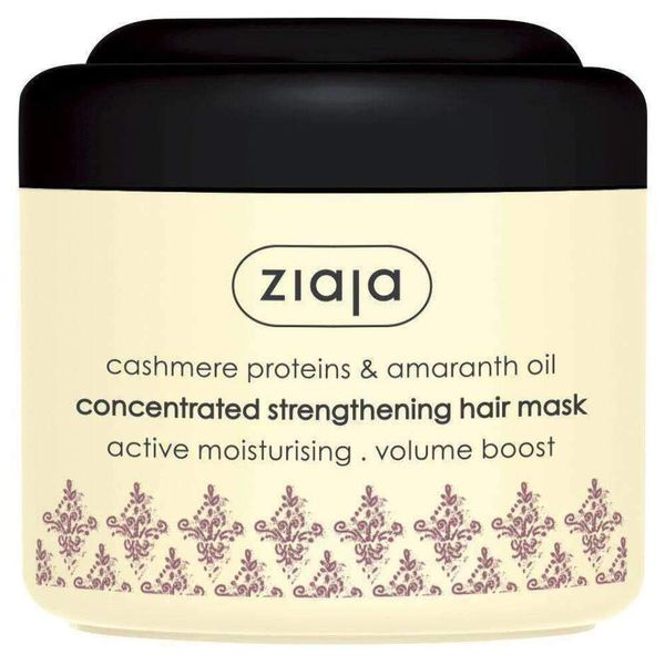 ZIAJA CASHMERE PROTEINS CONCETRATED STRENGTHENING HAIR MASK 200ML