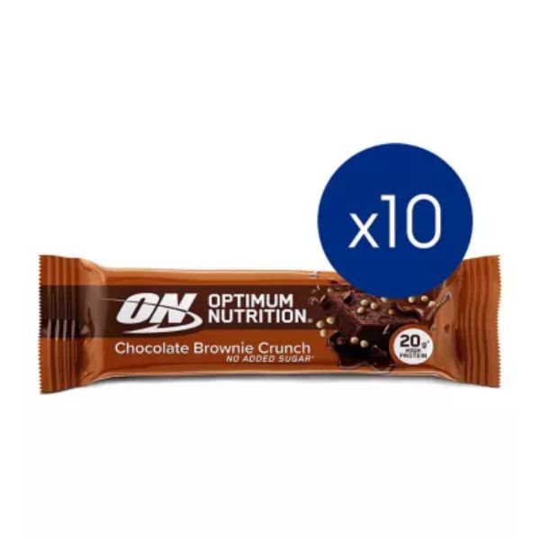 Optimum Nutrition Protein Bar Chocolate Brownie Crunch 10 x 65g