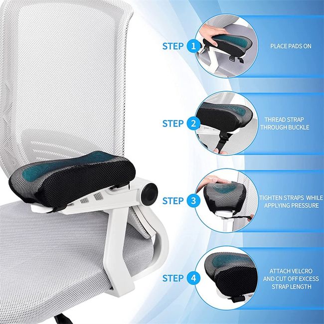 1pc Office Chair Seat Cushion With Thickened Memory Foam And Non-slip  Design, Ergonomic Back Cushion For Long-time Sitting, Waist Protector,  Simple Style And Large Size