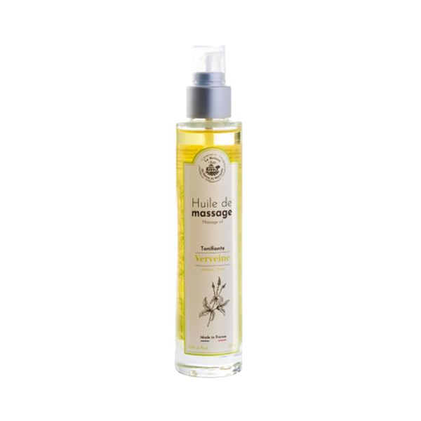 La maison du Savon OB-PVP-9-3 Body Oil Massage Verbena, 3.4 fl oz (100 ml), Made in France, Moisturizing