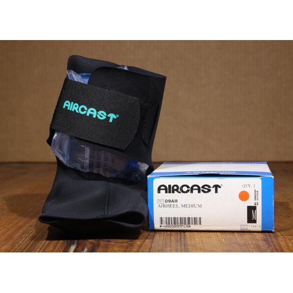 **NEW** Aircast Airheel Ankle Support Brace Stabilizer - Medium - REF 09AM Black