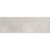 Lincoln Perla Grey Décor Ceramic Tiles | Wall Glossy Finish | Textured Tile | Cut Sample