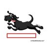 PrintedPerfection.com Personalized Black Lab Snow Globe Gift