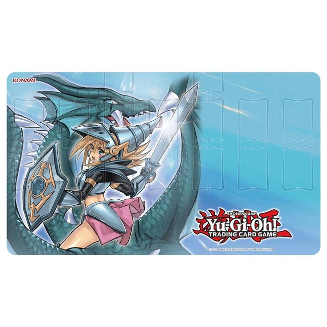 Konami 遊戯王OCG デュエルモンスターズ 竜騎士ブラック・マジシャン・ガール プレイマット