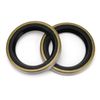 Propeller Seal 2pc Set For Johnson Evinrude Many Models 0334950 & 18-8367