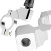 Create idea UNIVERSAL MOTORCYCLE HANDLEBAR MIRROR MOUNT 10MM-7/8 ALUMINUM CLAMP CHROME