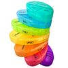 JFA Medical Weekly Oval Pill Box Organiser/Reminder for Medicines Supplements, Vitamins, 7days, 4 compartments per Day – Morning, Noon, Evening and Bed