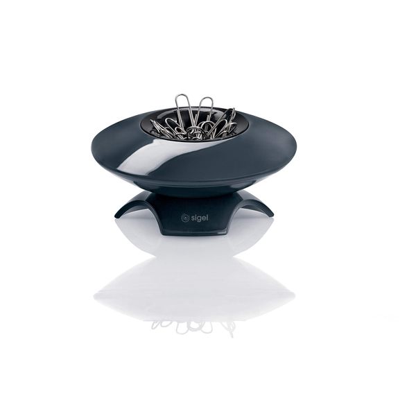 Sigel SA161 Paper Clip Dispenser eyestyle - Dark Grey