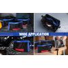 WORKPRO 3 Pack 12" Tool Pouches Heavy-Duty Utility Pouch Small Tool Bag w/Zipper