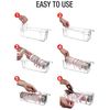 Deflecto Ribbon Dispenser, Clear