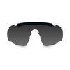 Wiley X Unisex's Saber Advanced Spare Lens Set, Smoke Grey, Medium/X-Large