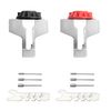Ximimark 2 PCS Electric Grinder Chain Saw Sharpening Attachment Sharpener Guide Drill Adapter Drill Rotary Mini Drill Power Tool Handwork Tools