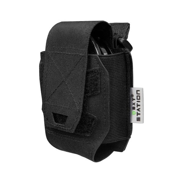 NEXT STATION Handcuff Holster，MOLLE Handcuff Case fits Multiple Cuffs,Handcuff Pouch for Duty Belt Tactical Vest Law Enforcement Quick Release