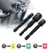 Astro Products 1/4HEX Socket Conversion Adapter (3-Pack) | Drill Driver Bit Driver Ratchet