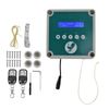WGFOIP Automatic Chicken Coop Door, Chicken Cage Opener, Light Sensing Controller for Farm