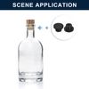 sourcing map 5 Pcs Black Plug Holes, Waterproof Rubber Button Plug for 15mm / 0.59" Hole