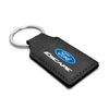 Ford Escape Rectangular Black Leather Key Chain