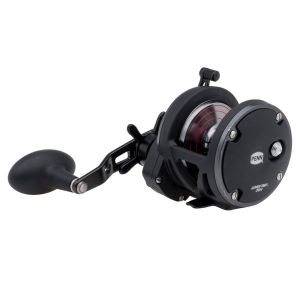PENN Warfare Star Drag Multirollen, Schwarz/Rot/smoke, 20N
