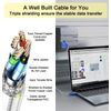 DTech USB to RS232 DB9 Female Serial Adapter Cable Supports Windows 11 10, 8, 7, Mac, Linux (1.8m)
