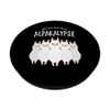 Get ready for the Alpacalypse Alpaca Lama Halloween PopSockets Swappable PopGrip