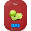 Smart Weigh Digital Kitchen Food Scale - Red