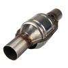 EPA Approved Weld-on Pair 2.25" Inlet/Outlet Catalytic Converter Universal